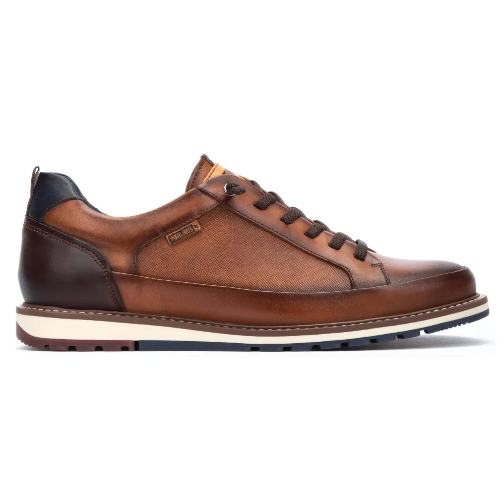 Pikolinos Berna Brandy Leather Shoe (Men's)