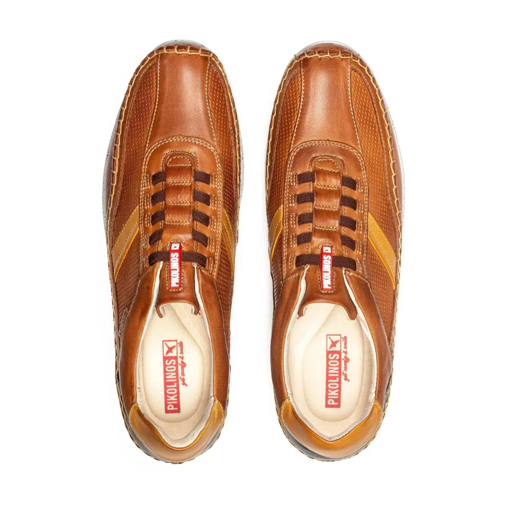 Pikolinos Fuencarral Brandy Leather Shoe (Men's)