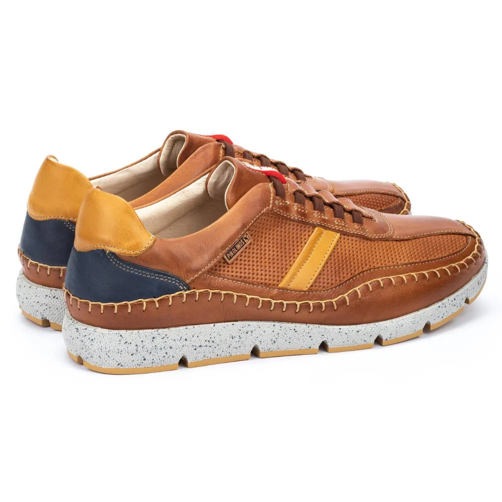 Pikolinos Fuencarral Brandy Leather Shoe (Men's)