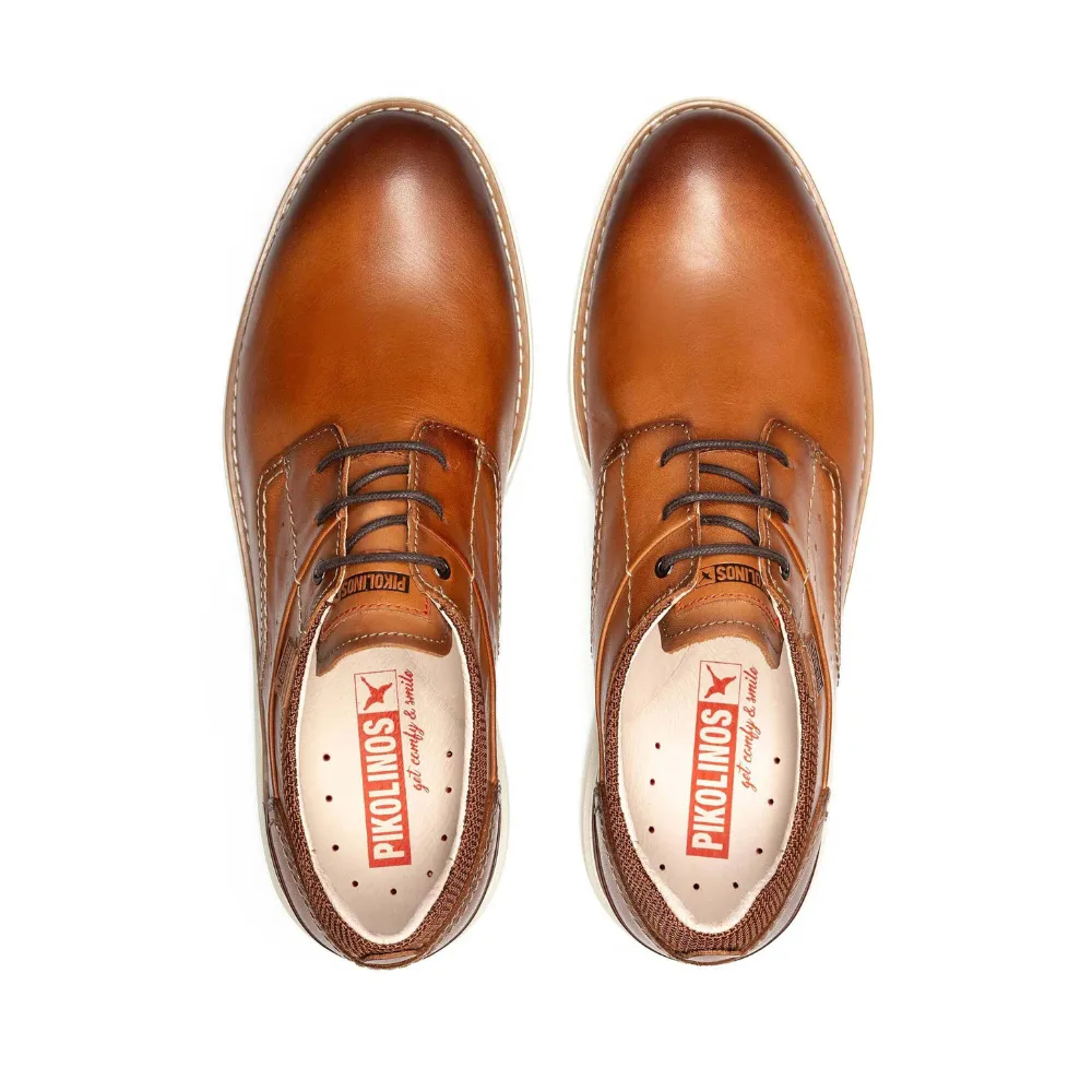 Pikolinos Manacor Brandy Leather Shoe (Men's)