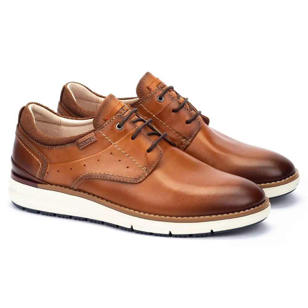 Pikolinos Manacor Brandy Leather Shoe (Men's)