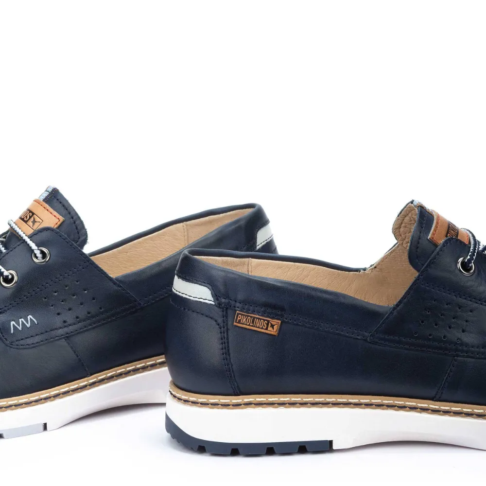 Pikolinos Olvera Blue Leather Loafer (Men's)