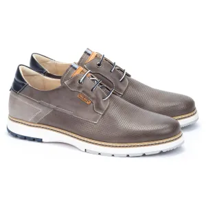 Pikolinos Olvera Dark Grey Leather Shoe (Men's)