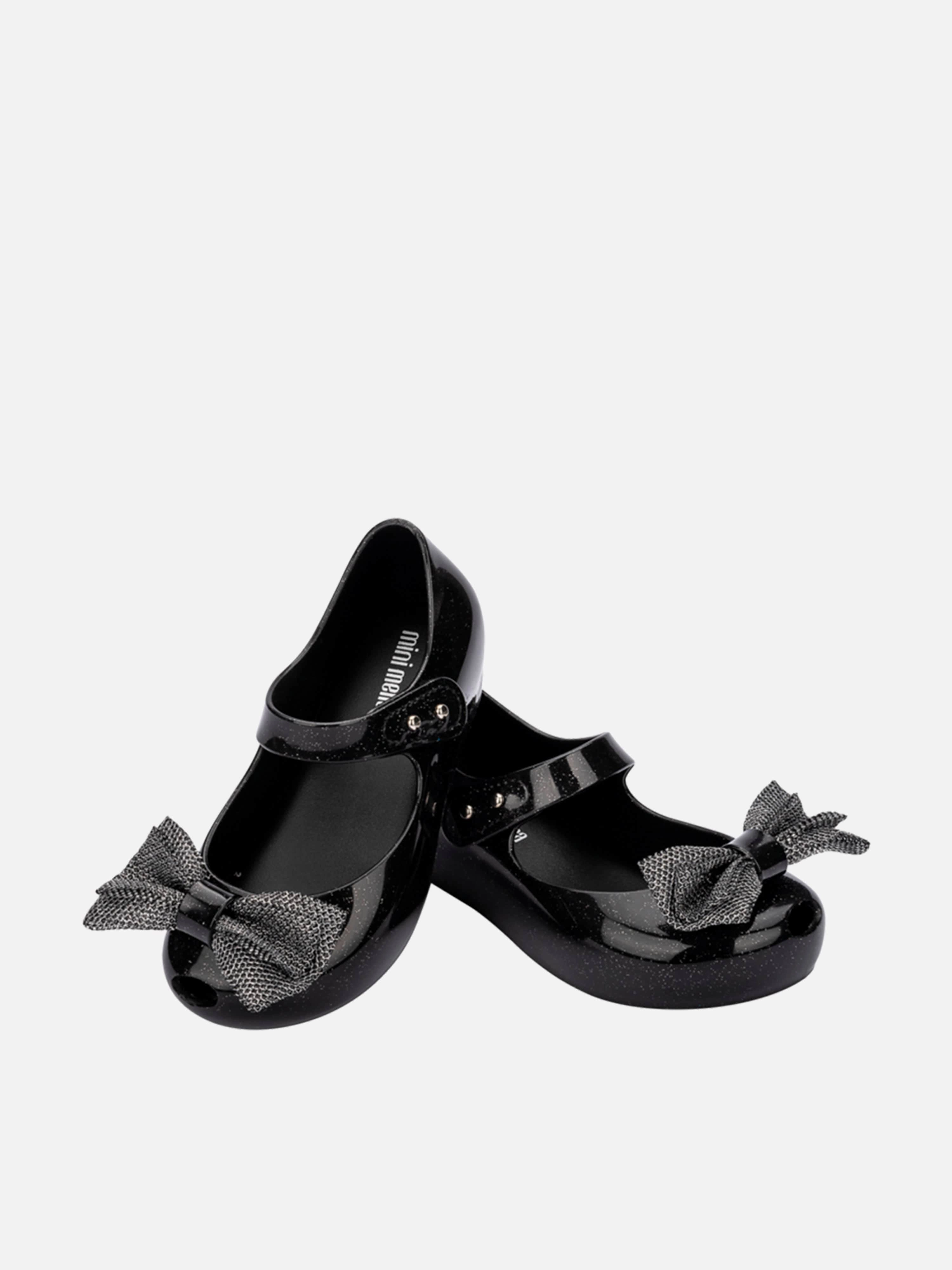 Mini Melissa Girls Ultragirl Sweet XII Shoes in Black Professional, High-Speed Performance