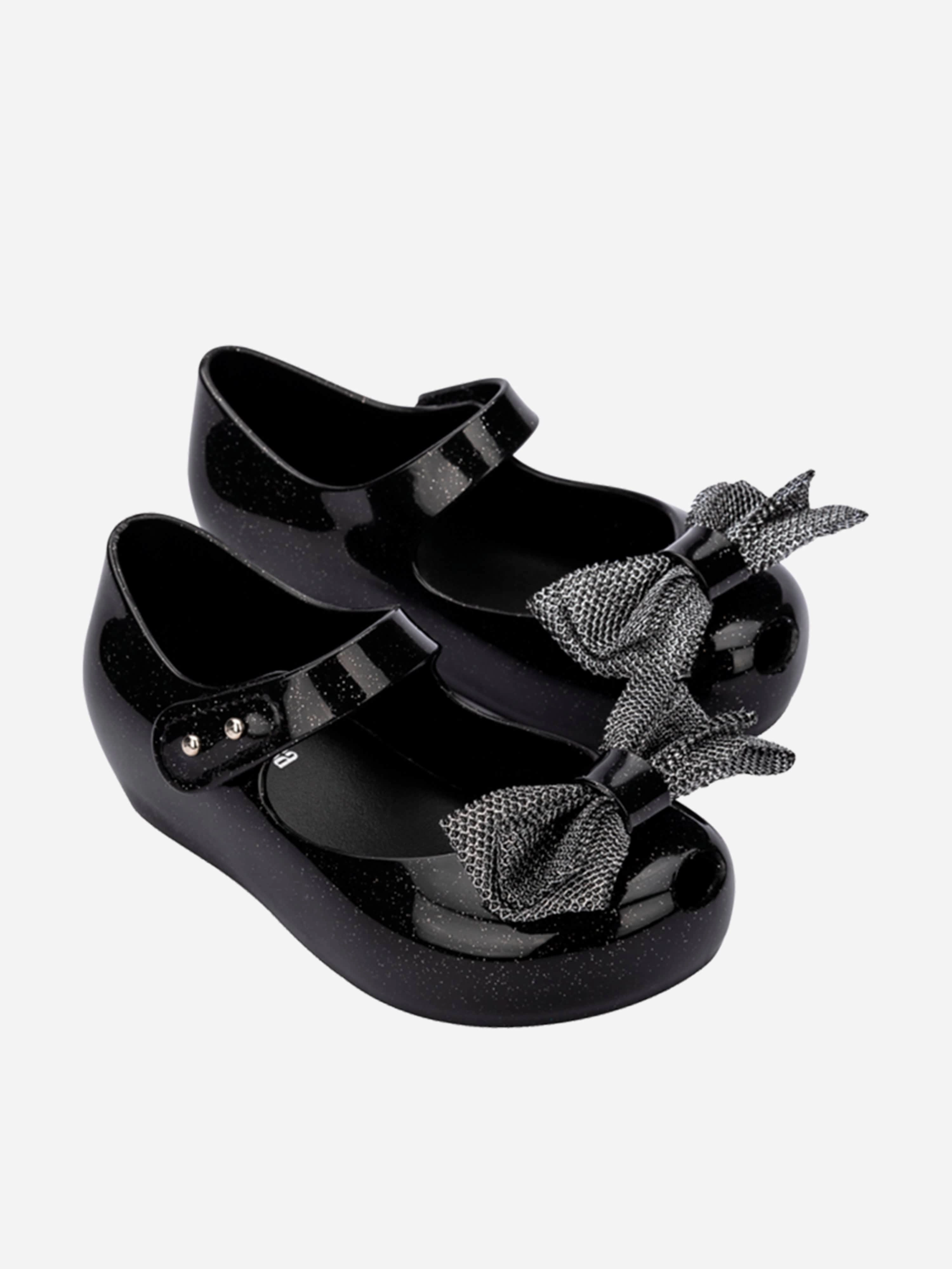 Exclusive Access Mini Melissa Girls Ultragirl Sweet XII Shoes in Black