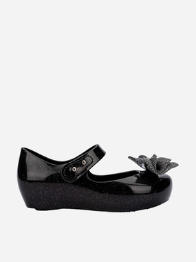 Place Order Now Mini Melissa Girls Ultragirl Sweet XII Shoes in Black Home use offer Simple, Stylish, Yours