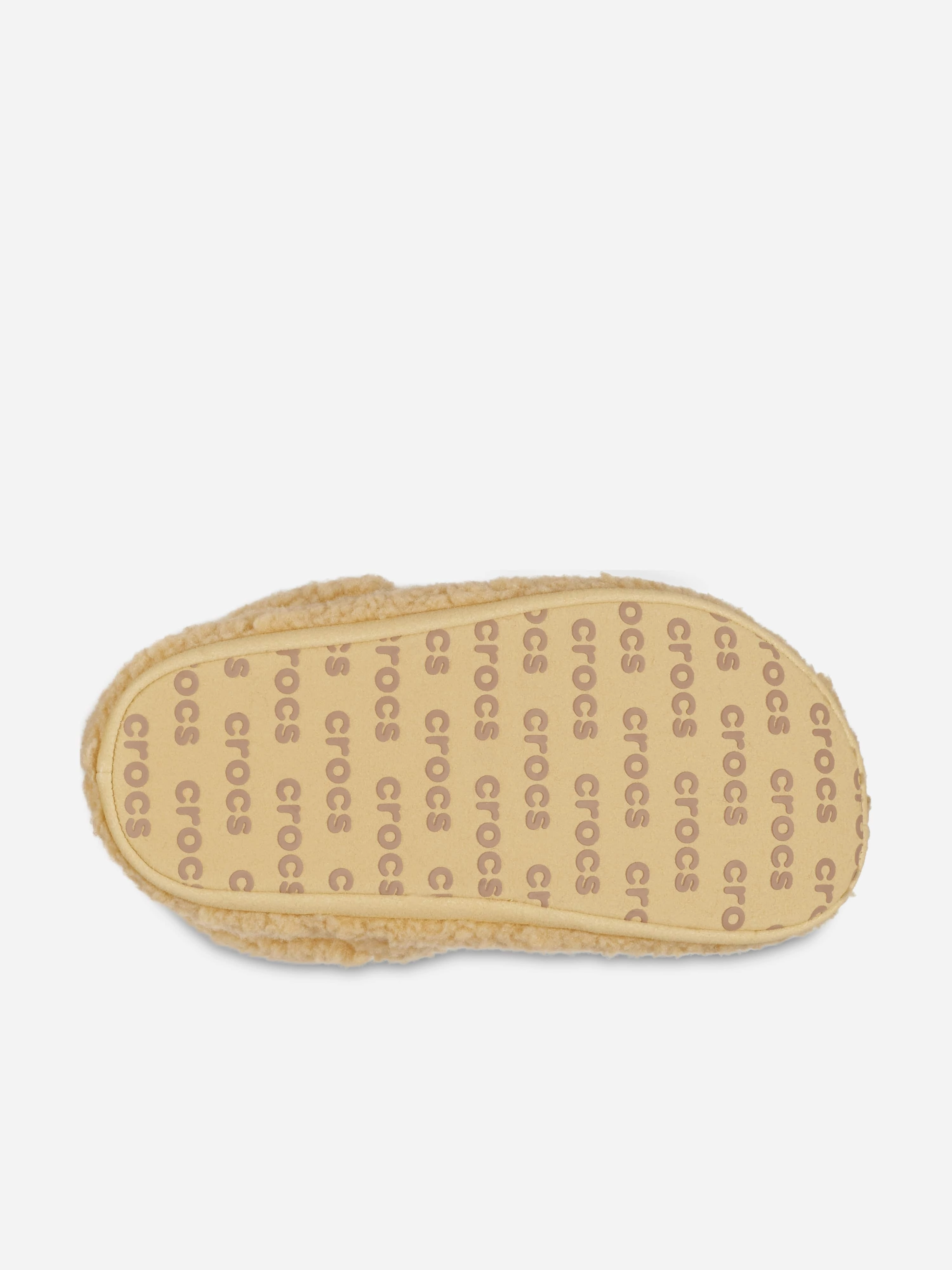 High Performance Crocs Kids Classic Cozzzy Slipper in Beige Red Crossbody Bag With Gold Chain
