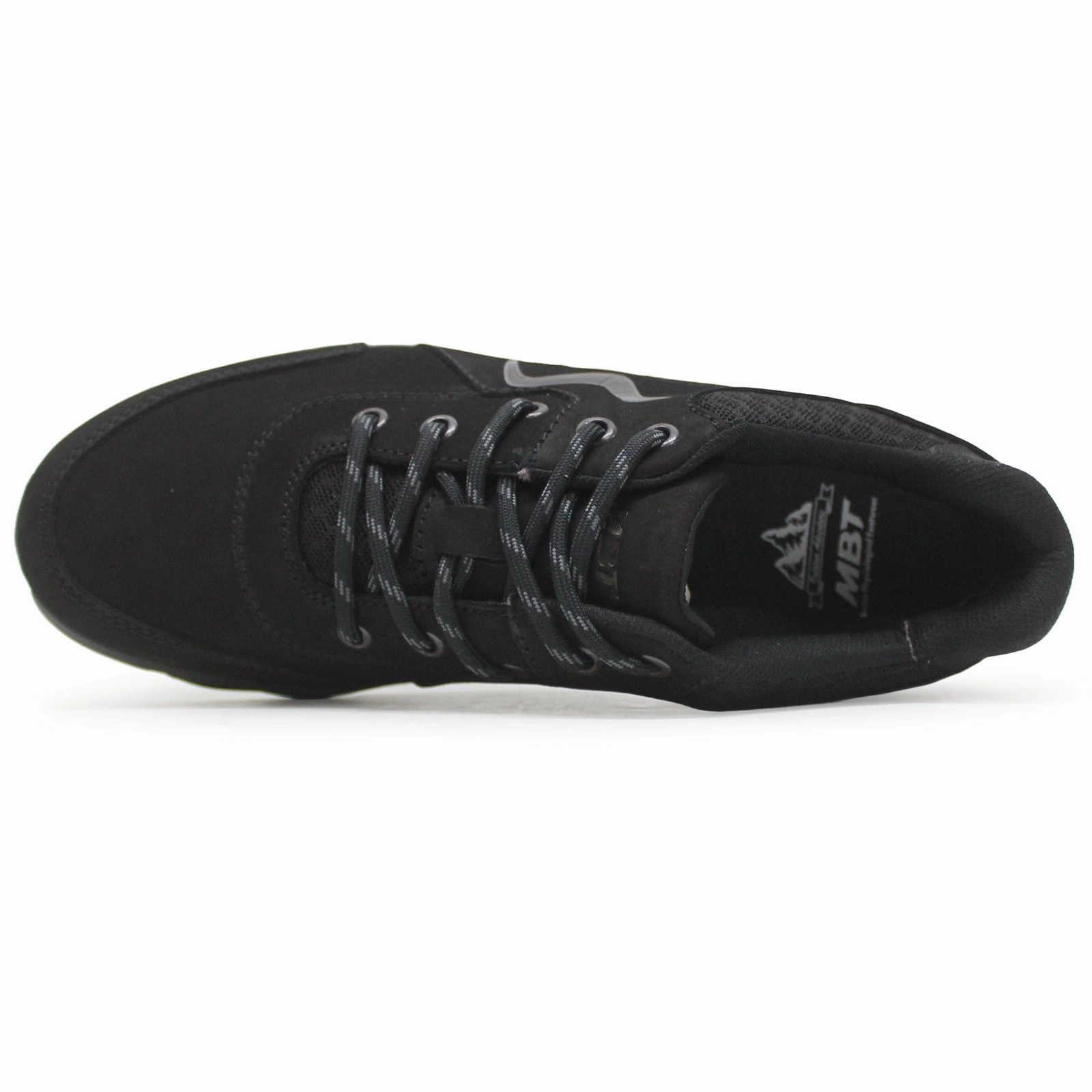 MBT Mawensi Nubuck Textile Women's Comfort Black Trainers Fit For The Gym, Versatile Functionality