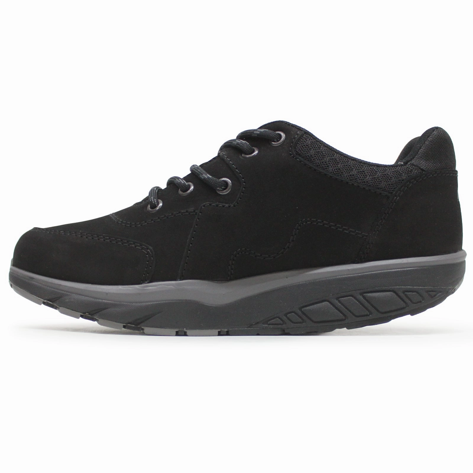 Outdoor Essential MBT Mawensi Nubuck Textile Women's Comfort Black Trainers Only A Few Left
