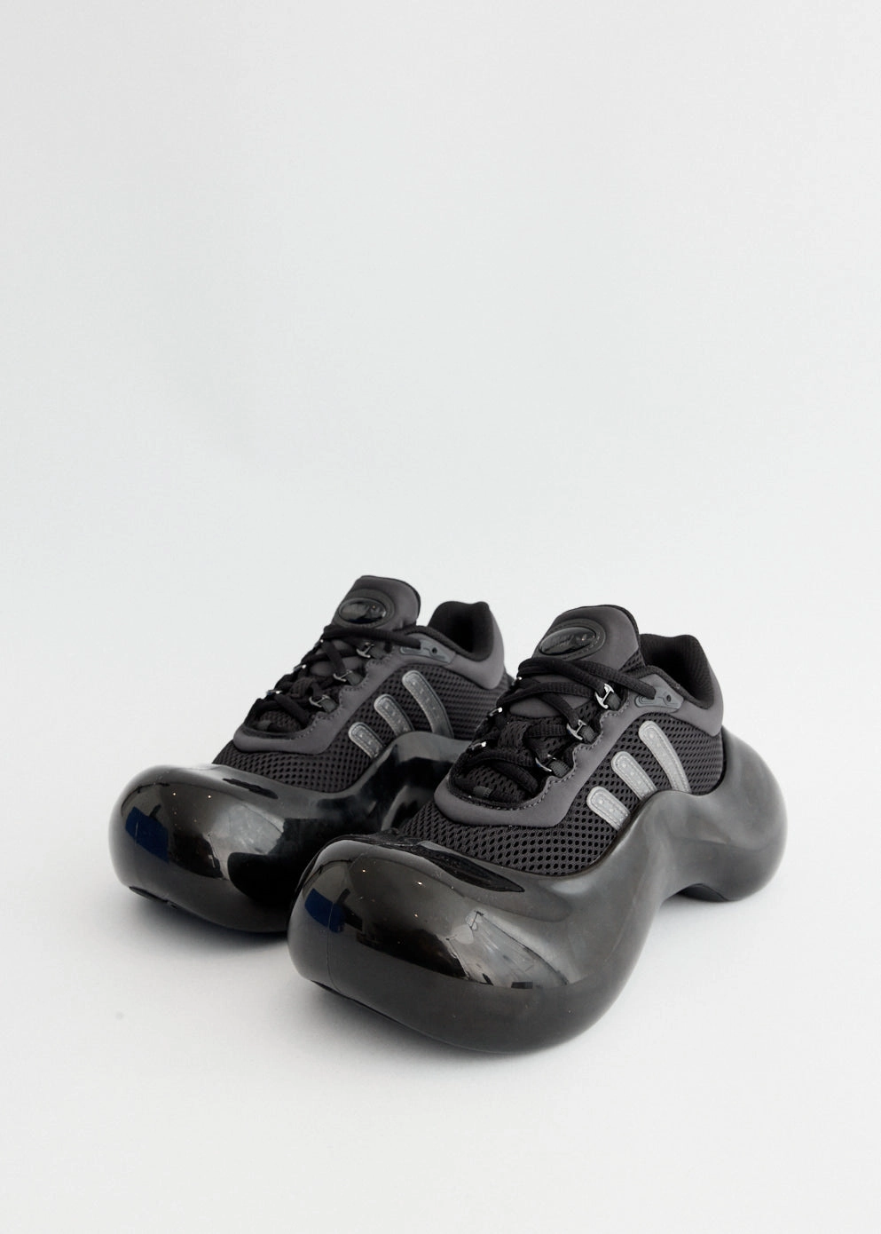 x Avavav Women's Moonrubber Megaride 'Core Black' Sneakers Functional, Suede, DonT Wait, Elevate