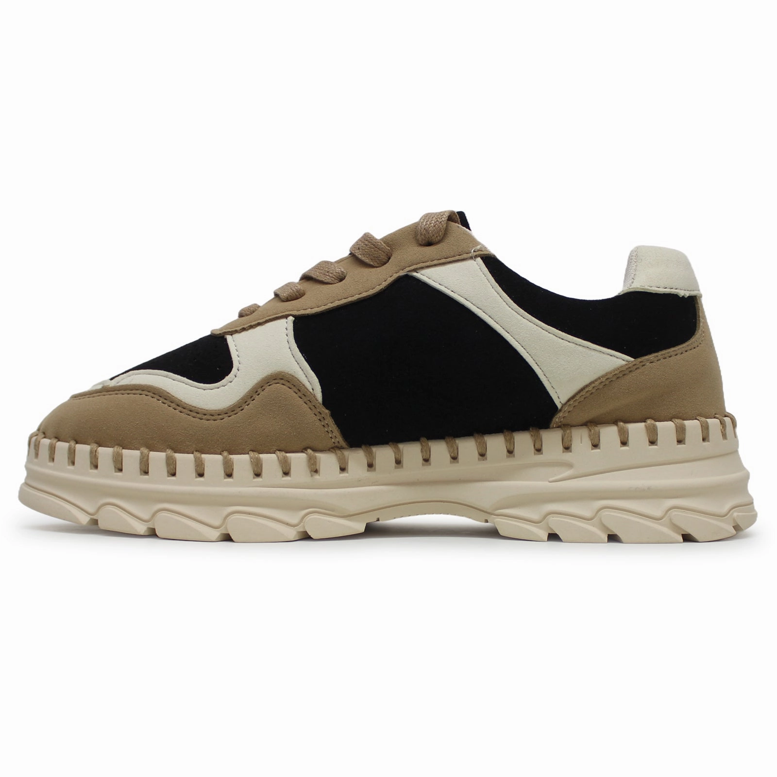 Black Leather Handbag For Women Ilse Jacobsen Tulip 4093 Textile Synthetic Women's Black Comfort Trainers