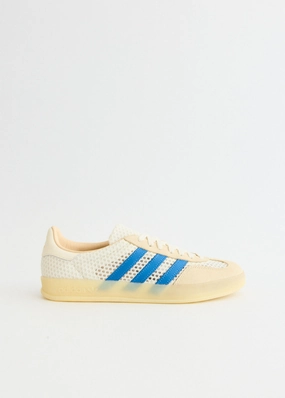 Suede, Quick Access Features Precise Need Meet Gazelle Indoor 'Off White Focus Blue' Sneakers Happiness-inducing offer