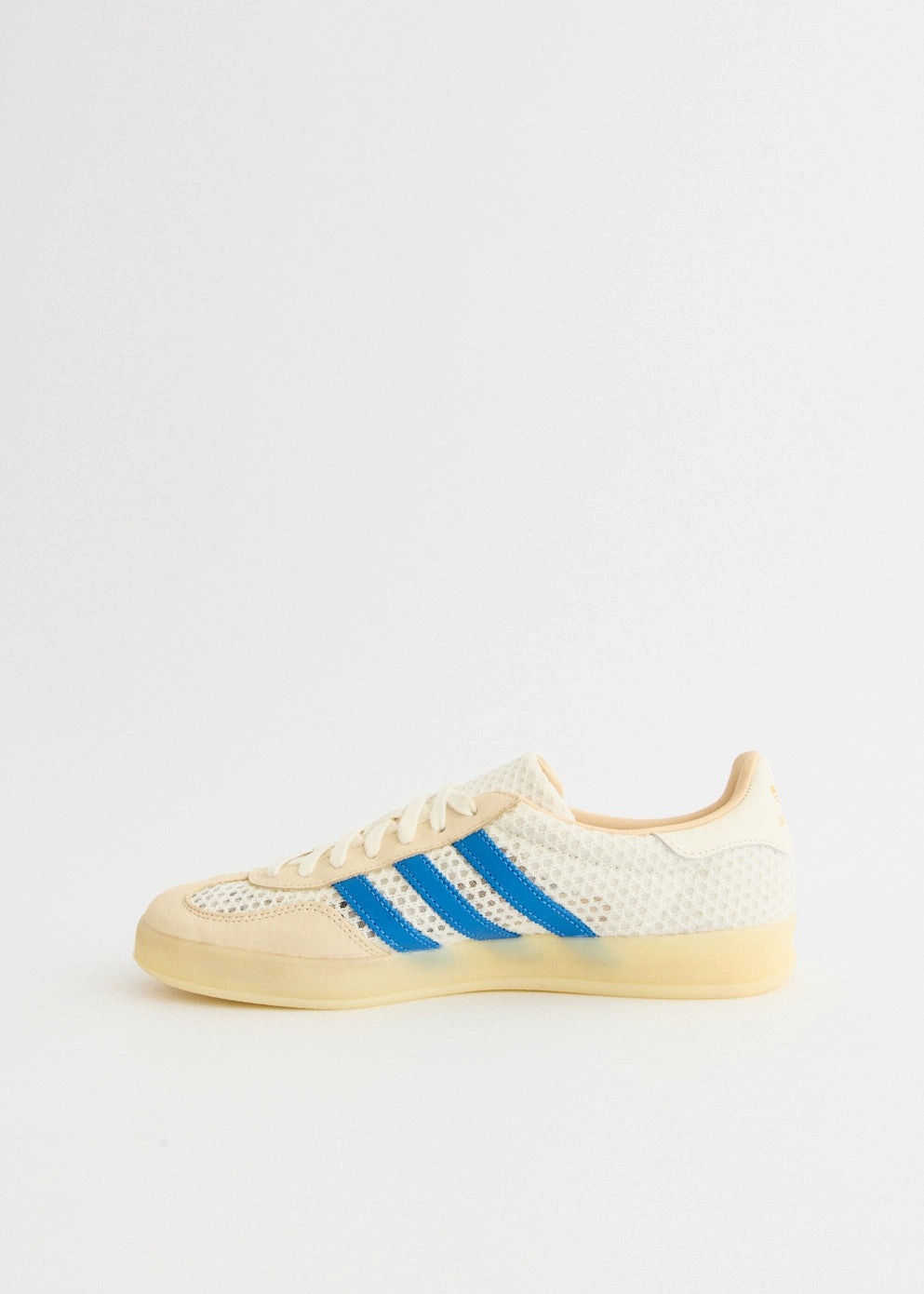 Gazelle Indoor 'Off White Focus Blue' Sneakers Quilted, Padded Strap