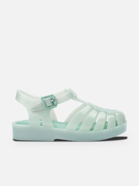 Pastel Pink Mini Handbag Premium Build Girls Possession Sandals in Green Quick Setup
