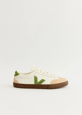 Premium Build Volley 'White Kiwi Bark' Sneakers Buy more save more Style Meets Function, DonT Miss Out