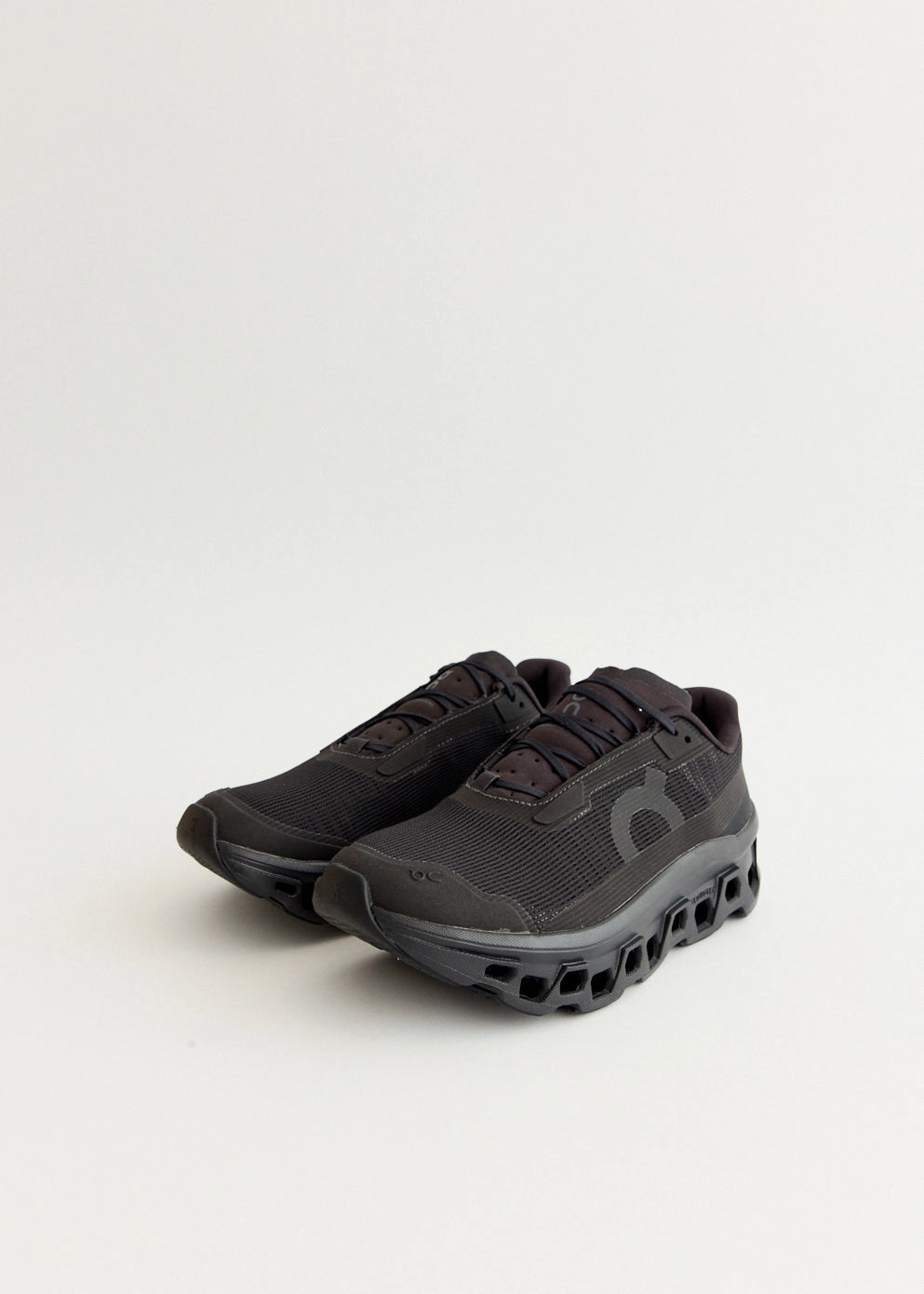 Women's Cloudmonster Void 'Black' Sneakers Smooth Finish