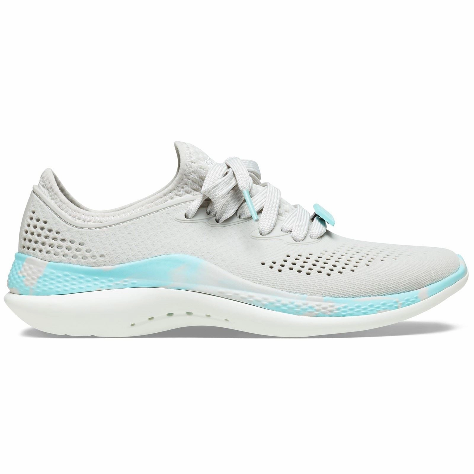 Women's Crocs 207632 Literide 360 Marbled Pacer Shoes Smart Looks, Portable & Rechargeable