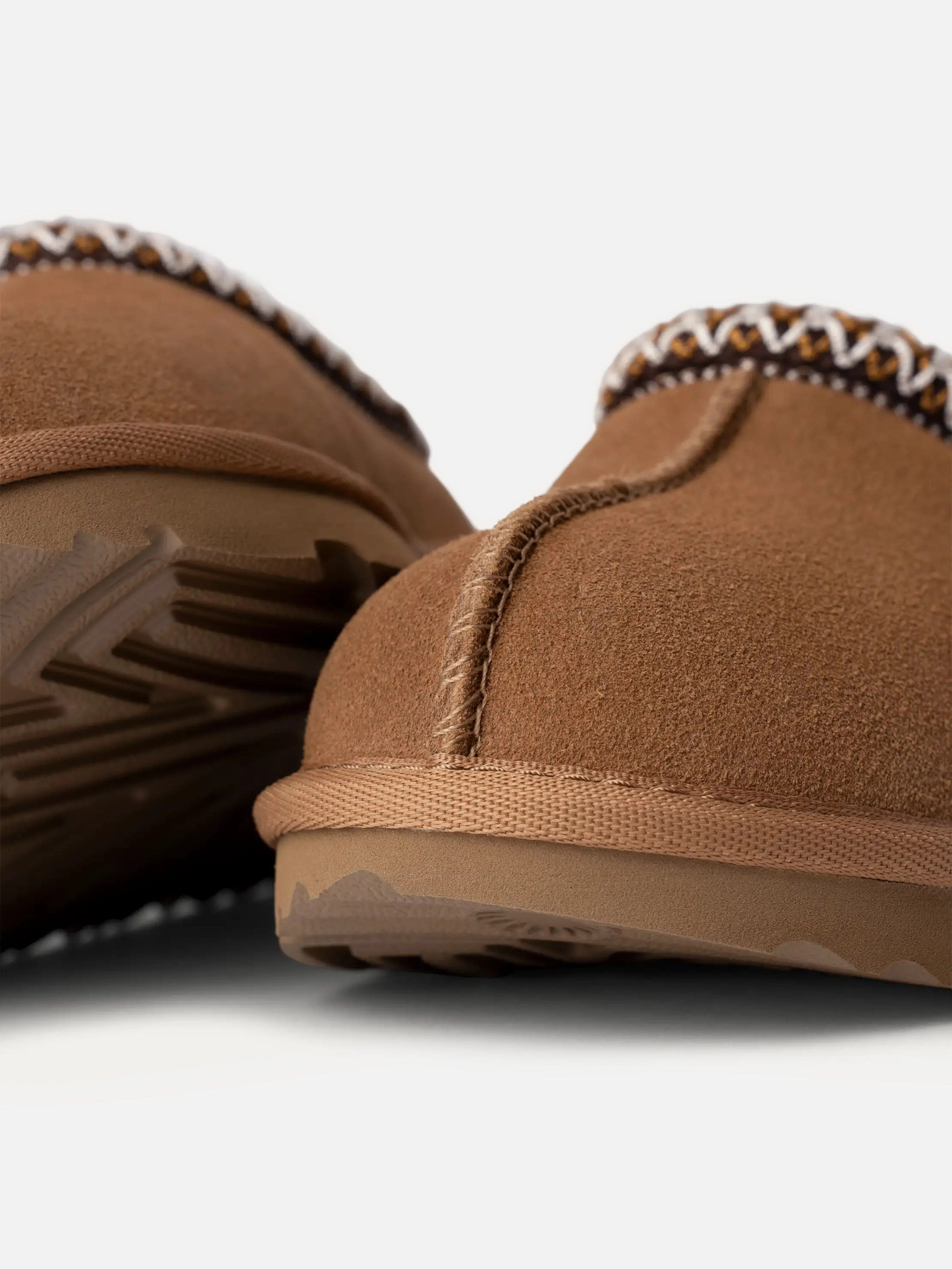 Kids Suede Tasman II Slippers in Chestnut Exterior Pocket, WomenS Leather Tote Bag, Boho