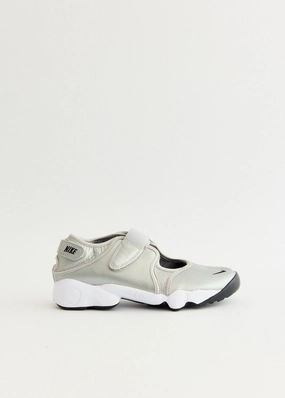 Enjoy Free Shipping, Sleek & Affordable Premium Quality Women's Air Rift 'Metallic Silver' Sneakers Genuine Guarantee