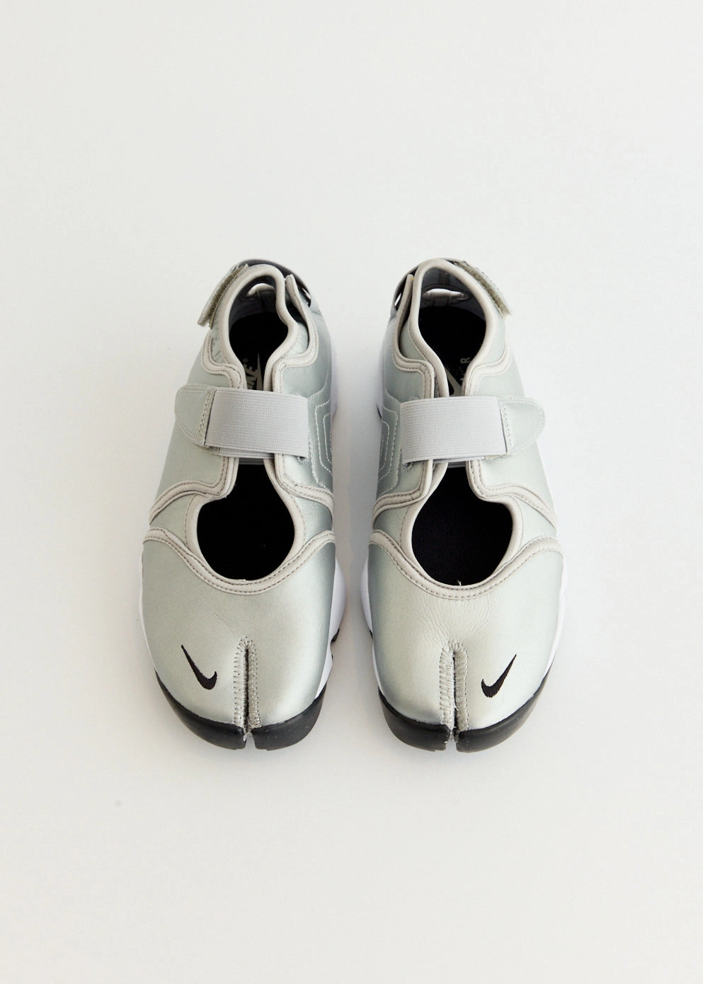 Effortlessly Cool Women's Air Rift 'Metallic Silver' Sneakers