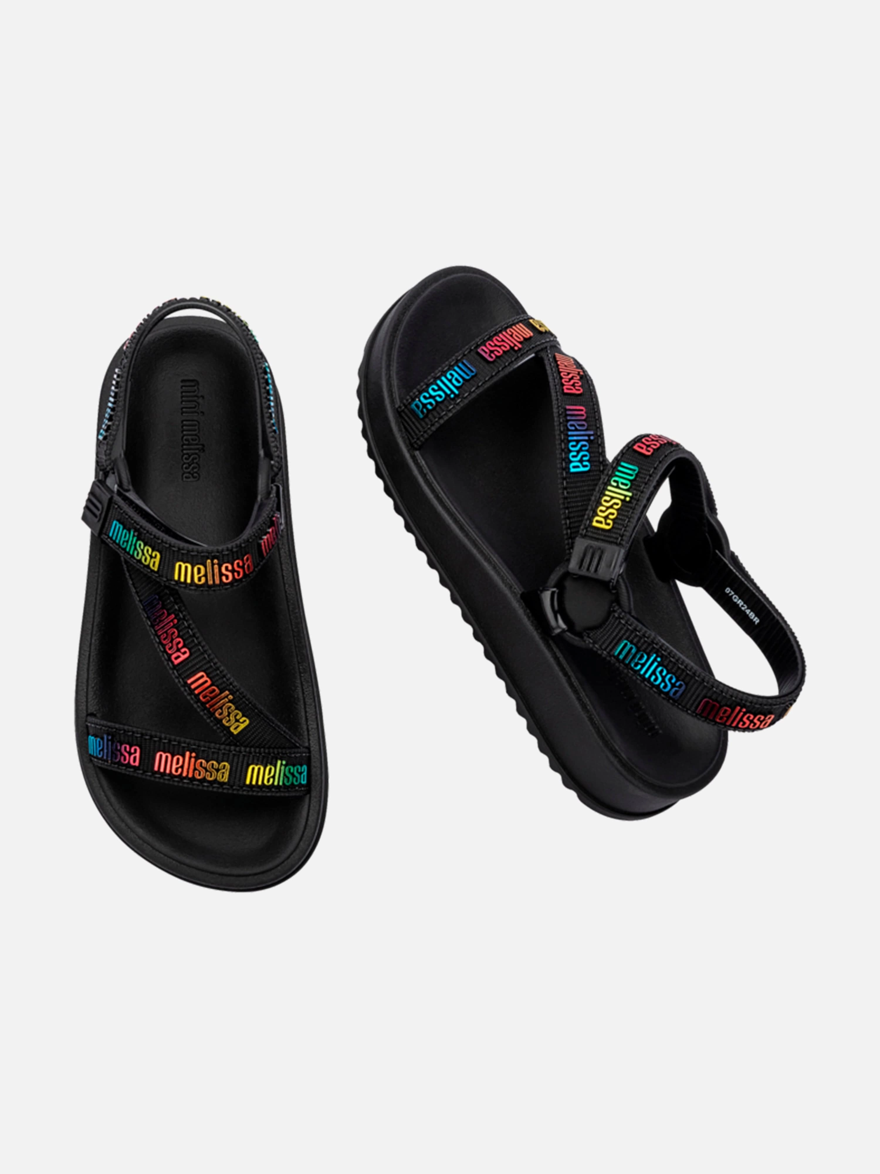 Top Seller This Week Girls Stripes M Lover Sandals in Black