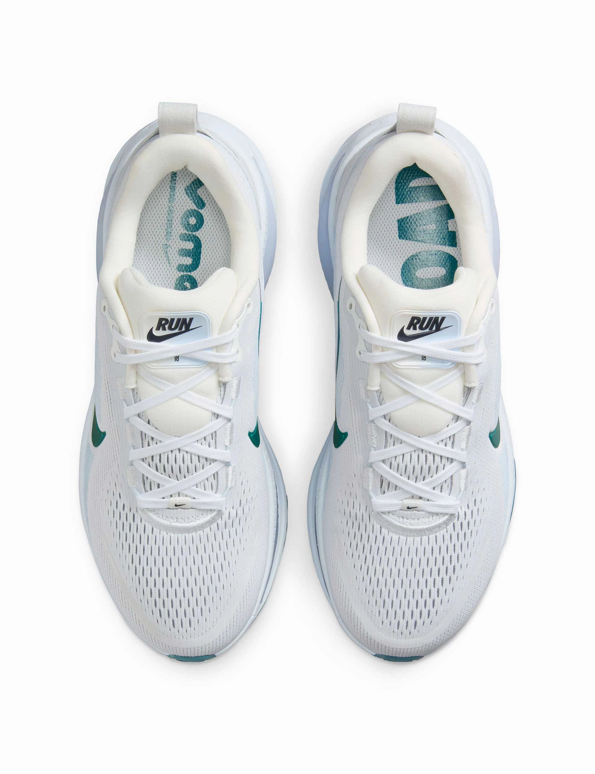 Vomero 18 Running Shoes - Summit White/Blue Tint/Geode Teal Green Travel Backpack, Denim Messenger Bag, Save More Today
