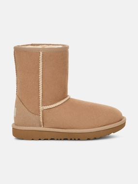 Pro deal UGG Kids Classic II Boots in Beige Online exclusive Click. Shop. Done.
