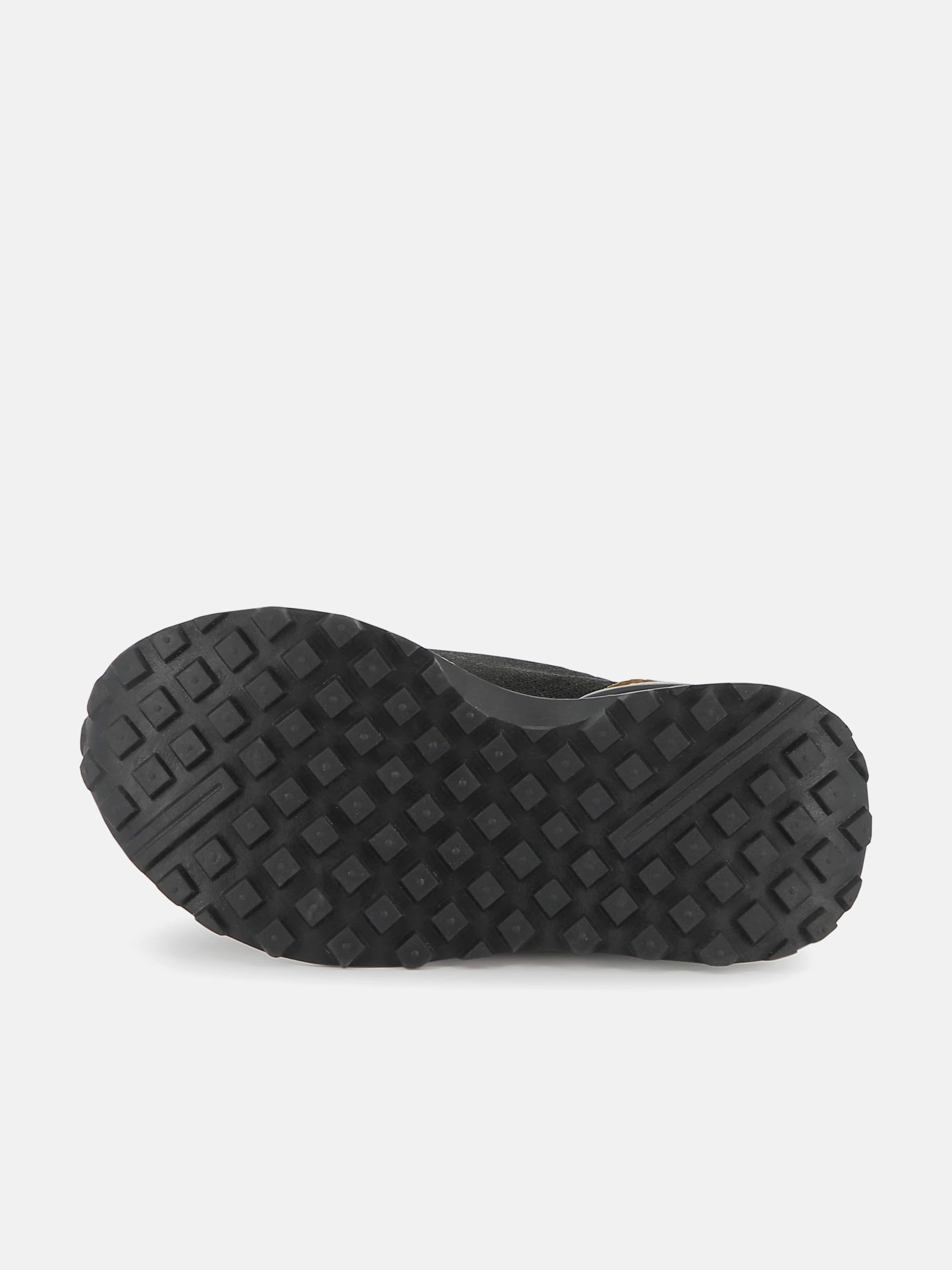 Lightweight BOSS Boys Logo Sock Trainers in Brown Be The First To Own