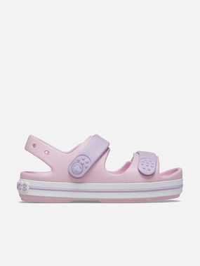 Shop Now, Secure Fit Professional assembly special Girls Crocband Cruiser Sandal in Pink Scratch-resistant material deal