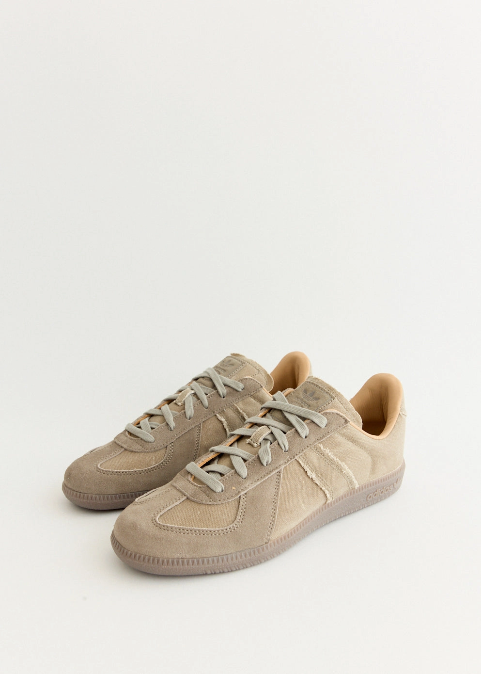 Experience The Best, Classic Aesthetic, Green Travel Backpack BW Army 'Silver Pebble' Sneakers