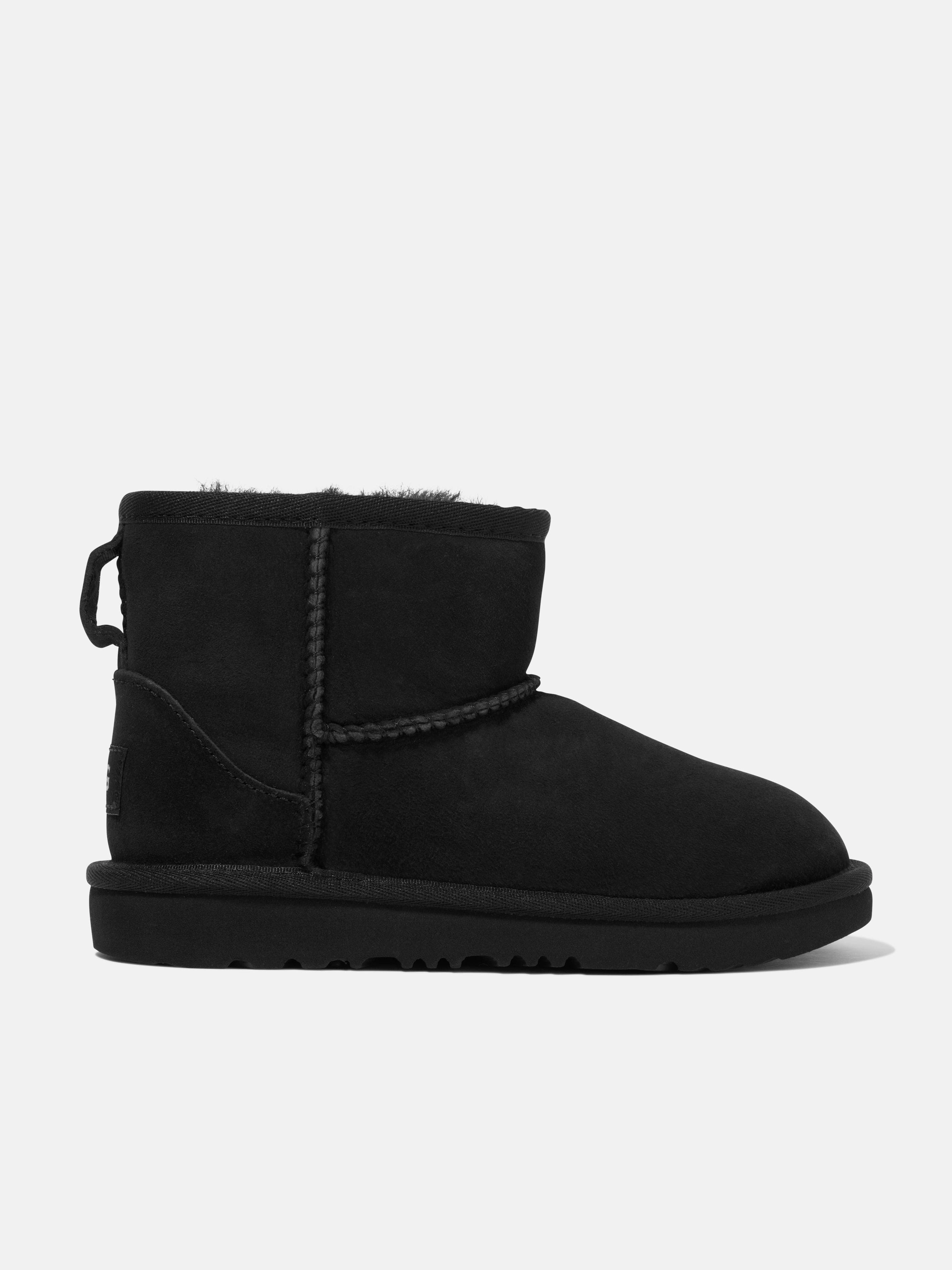 UGG Kids Classic Mini II Boots in Black Effortlessly Cool, Vegan Leather Shoulder Bag, The Smart Buy