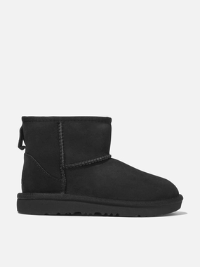 Quality Security UGG Kids Classic Mini II Boots in Black Life Improvement DonT Miss Out