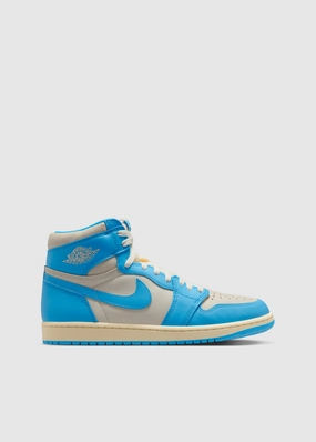 Click To Buy Raffia Air Jordan 1 Retro High OG 'UNC Reimagined' Sneakers Energy-efficient discount