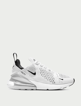 Roll Handle Strap Rainy day special Air Max 270 Shoes - White/Black Trustworthy Quality