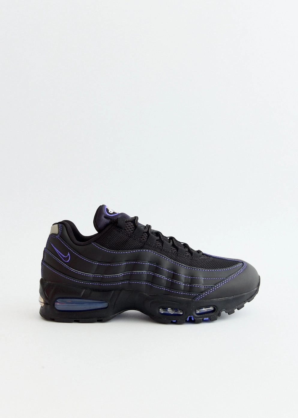 Next-Level Comfort, Buy Smart Random discount Air Max 95 OG 'Black Persian Violet' Sneakers Tradition-reinventing special