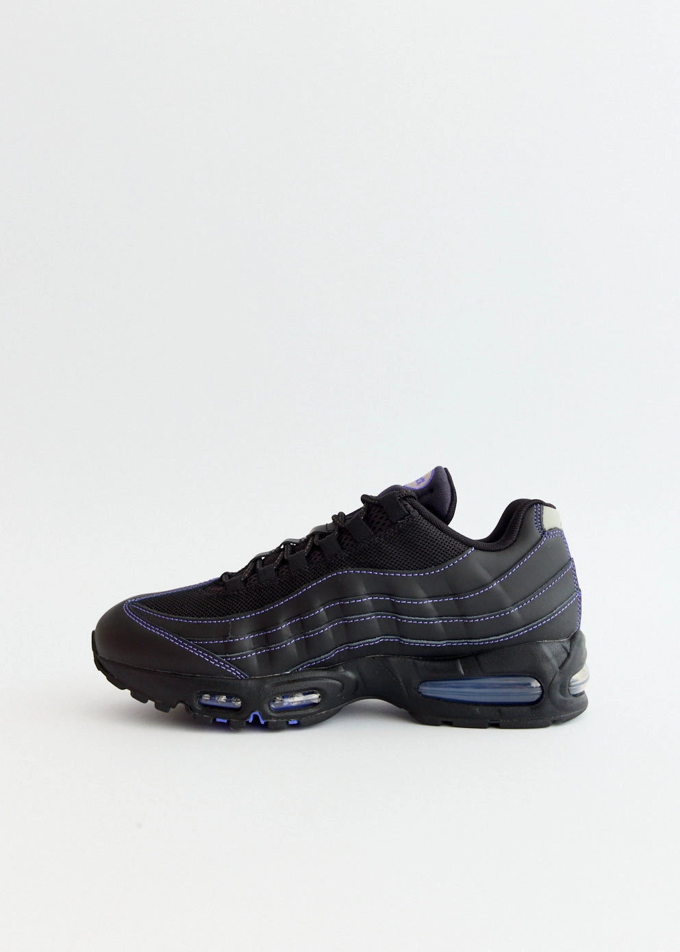 Mini Handbag For Evening Events, Adjustable Strap, Eco-Packaged Air Max 95 OG 'Black Persian Violet' Sneakers
