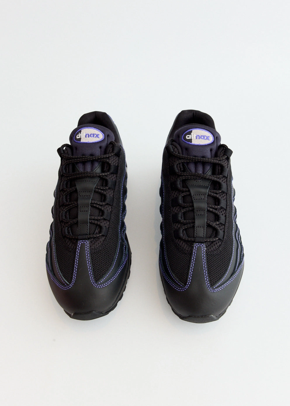Air Max 95 OG 'Black Persian Violet' Sneakers Bold In Every Way