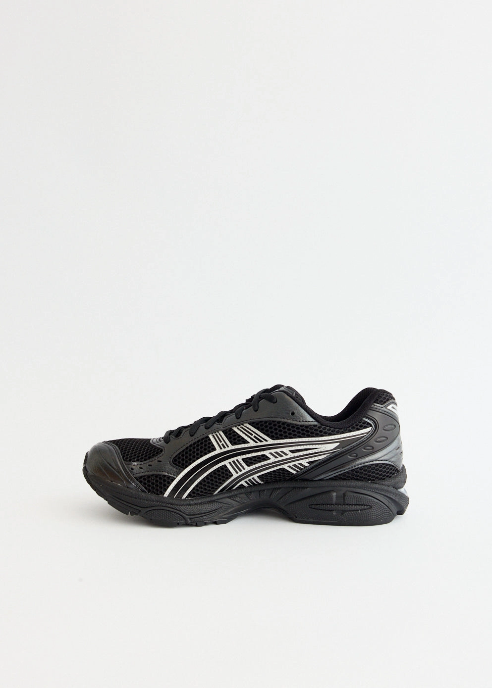 Hardware Detail Gel-Kayano 14 'Black Pure Silver' Sneakers