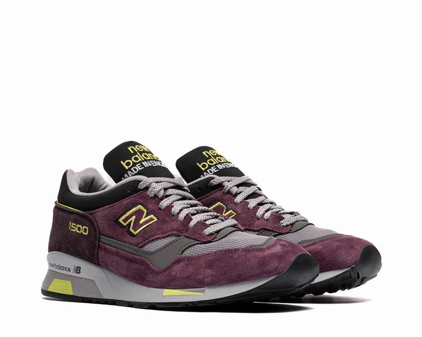 New Balance 1500 Made in UK "Plum Wine" Satin, Multi-Purpose Use