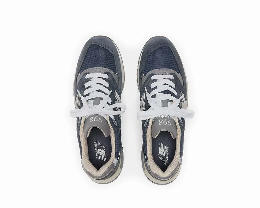 Leather New Balance 998 Made in USA "Navy" Best For Workouts