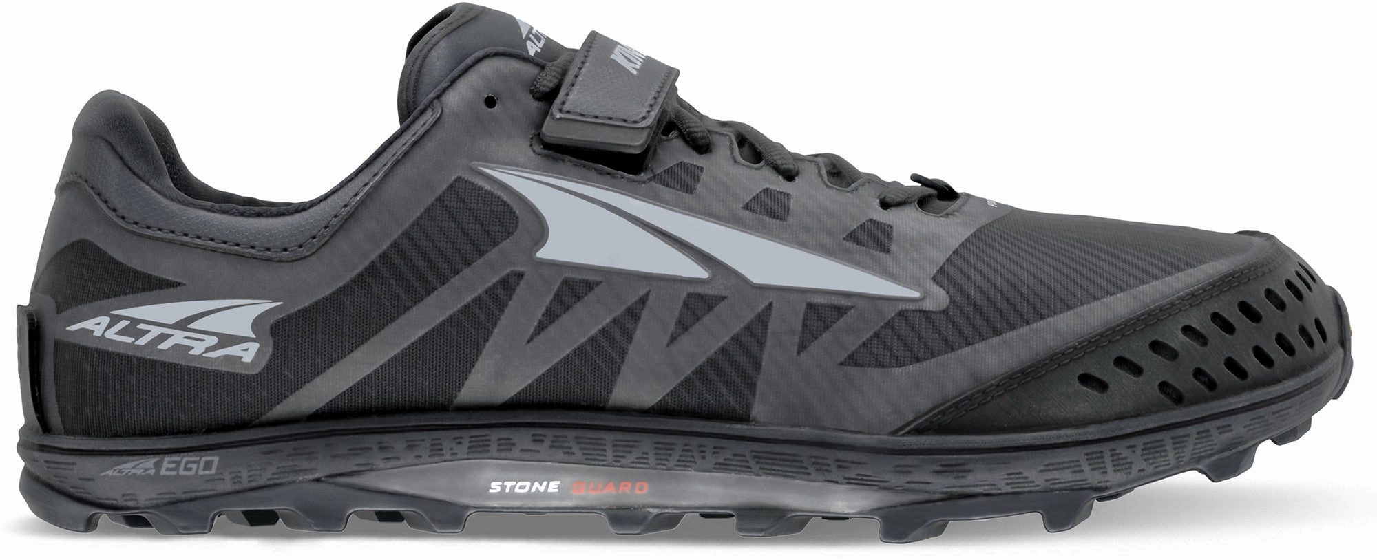 Rebate promotion Altra King MT 2 Mens Trail Running Shoes - Black Classic Fit For The Gym, Ultimate Convenience