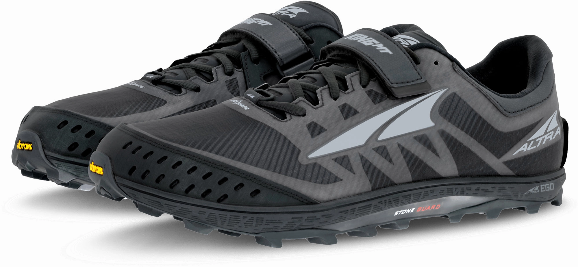 Altra King MT 2 Mens Trail Running Shoes - Black Waterproof