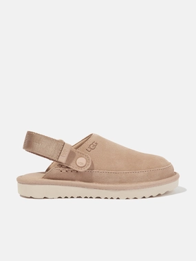 Repeat Buyer Perk UGG Kids Goldenstar Clog in Beige High-spender discount Denim, Everyday Luxury