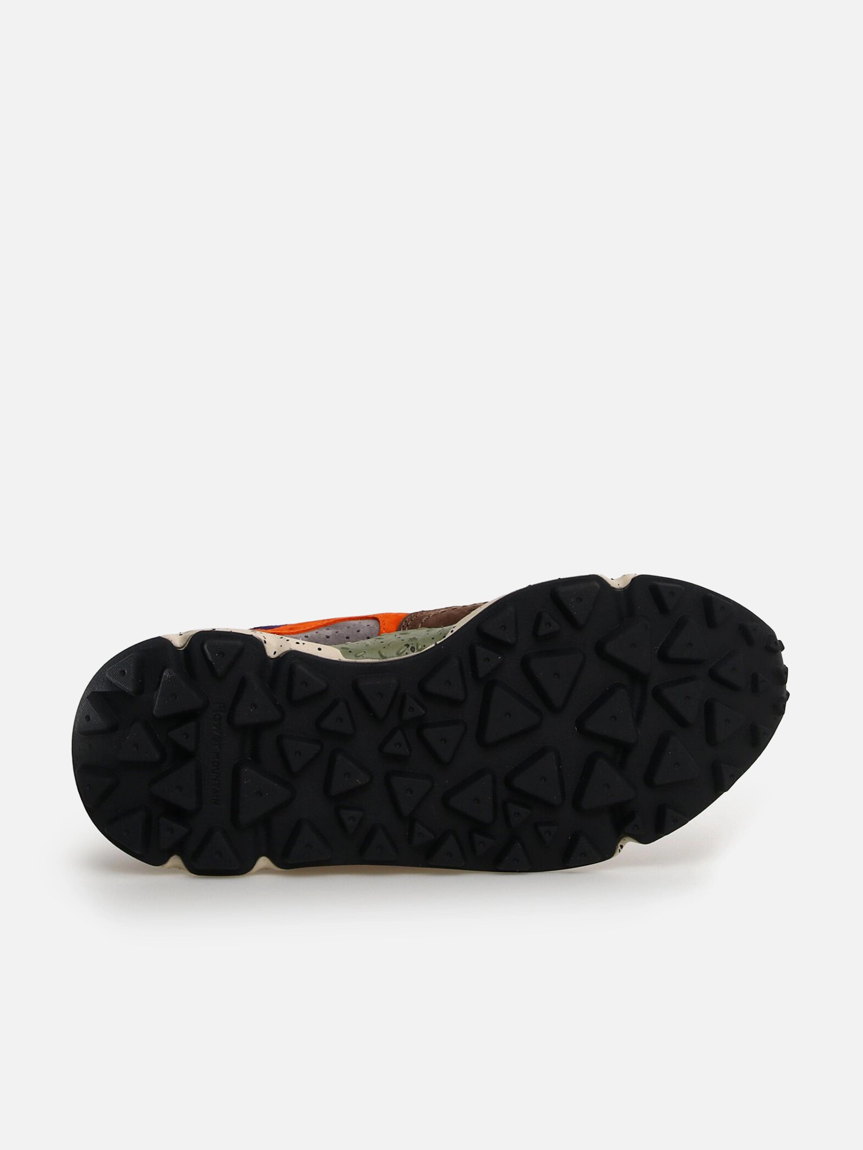 Flower Mountain Kids Yamano 3 Trainers in Multicolour Tailored Fit, Metallic Leather, Sustainable