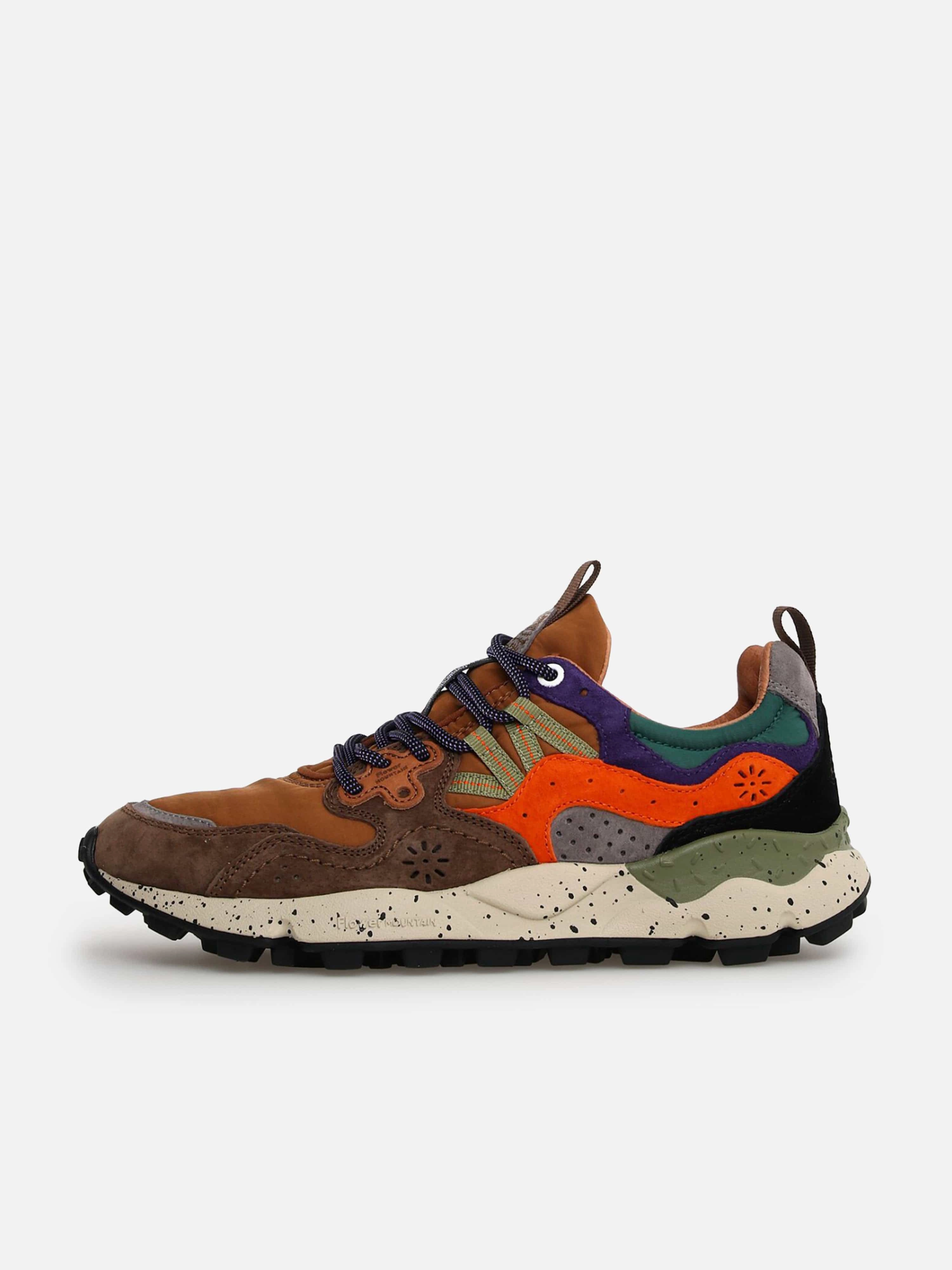 Flower Mountain Kids Yamano 3 Trainers in Multicolour Stylishly Engineered
