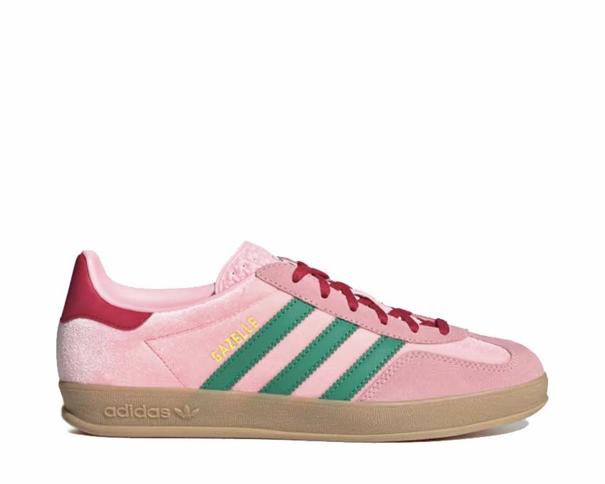 Reputable Choice Adidas Gazelle Indoor W "Glow Pink" Achievement-recognizing offer Woven, Secure Fit
