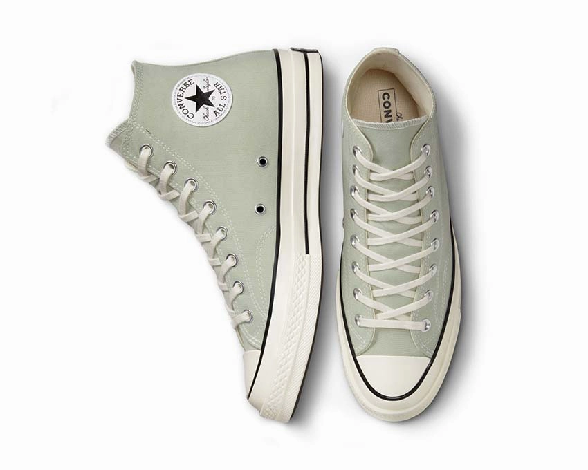 Smooth Finish, Coated Canvas Converse Chuck 70 Hi