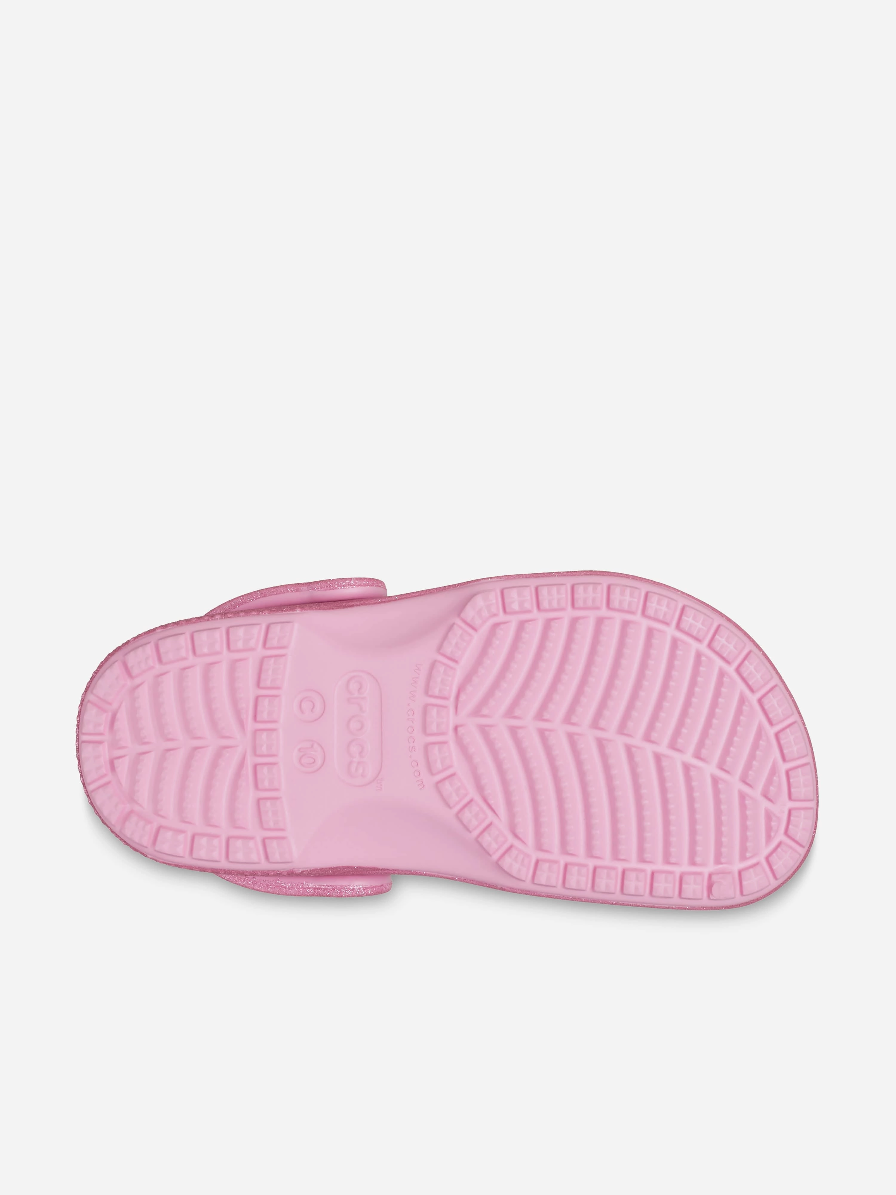 Stay Ahead Of The Trend Girls Classic Glitter Clog in Pink