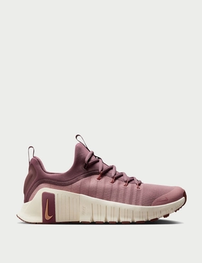 Shop With Confidence Return Customer Offer Free Metcon 6 Shoes - Particle Pink/Pale Ivory/Red Sepia/Metallic Rose Gold Travel Must-Pack