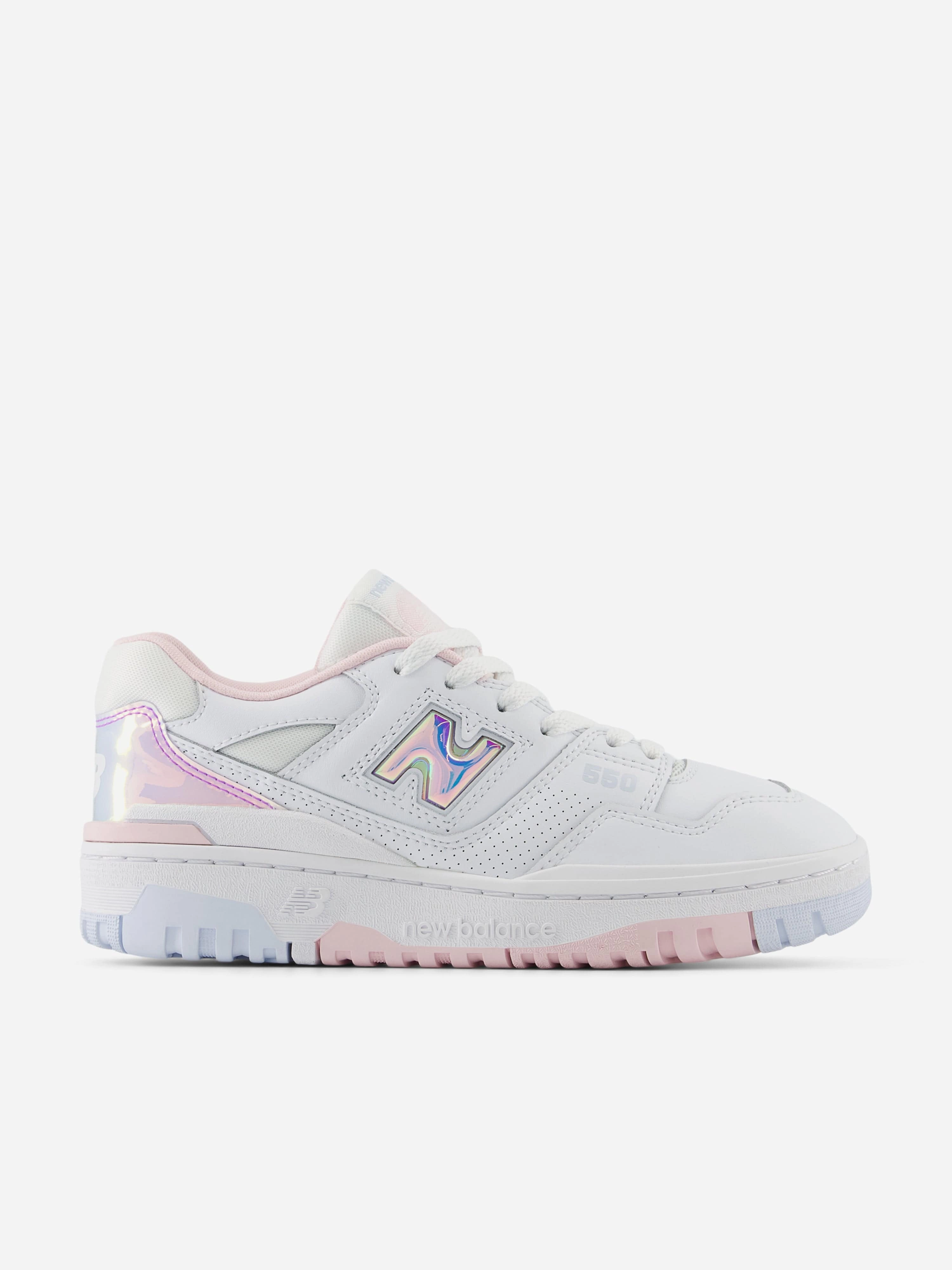 Eco-Friendly Return Customer Offer Girls 550 Trainers in White New Item Offer